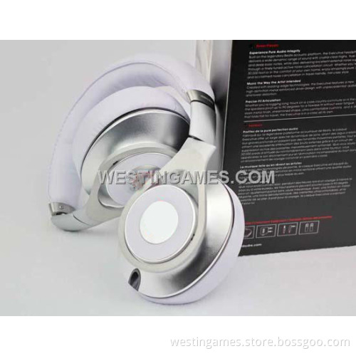 Executive Headphones on-Ear Headphones - White (HMOH038)